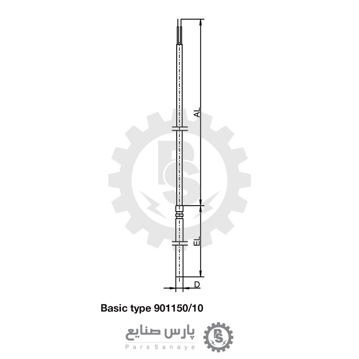 ترموکوپل JUMO مدل 901150/10