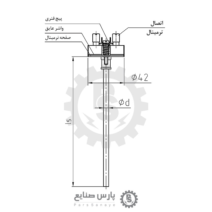 ترموکوپل WIKA مدل TC10-A
