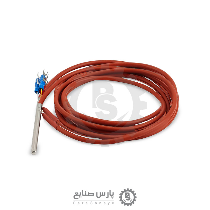 سنسور دما Pt100 سیلیکونی