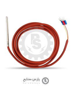 سنسور دما Pt100 سیلیکونی