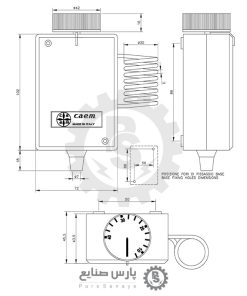 ترموستات محیطی CAEM