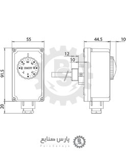 ترموستات مستغرق IMIT مدل TC2