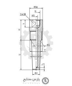 ترموول WIKA مدل TW15