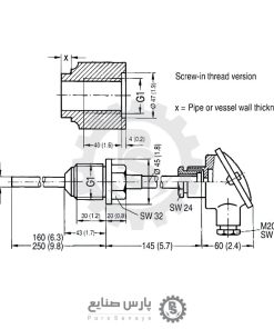سنسور دما Siemens مدل 7MC1008