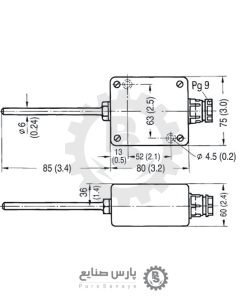 سنسور دما Siemens مدل 7MC1027