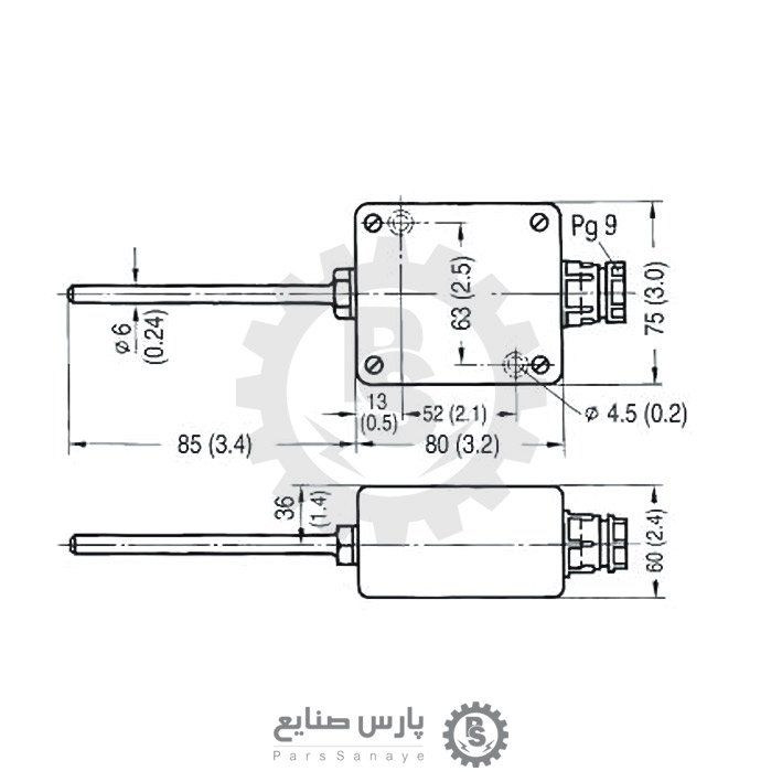 سنسور دما Siemens مدل 7MC1027