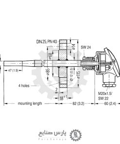 سنسور دما Siemens مدل 7MC1041