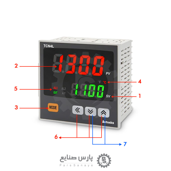 ترموستات آتونیکس TCN4L