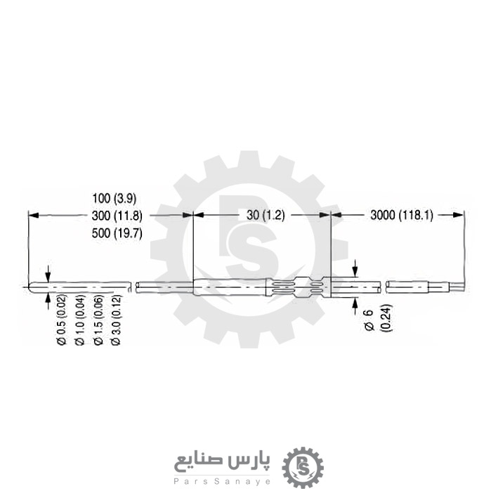 ترموکوپل Siemens مدل 7MC2027