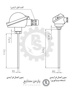 ترموکوپل WIKA مدل TC10-H