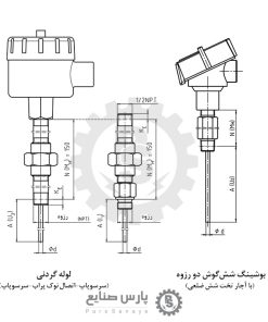 ترموکوپل WIKA مدل TC10-L