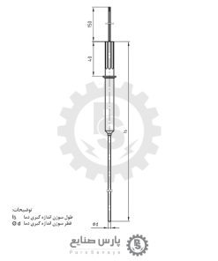 ترموکوپل WIKA مدل TC12-A