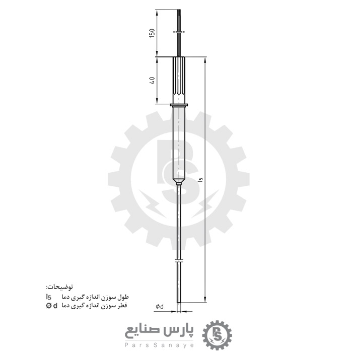 ترموکوپل WIKA مدل TC12-A